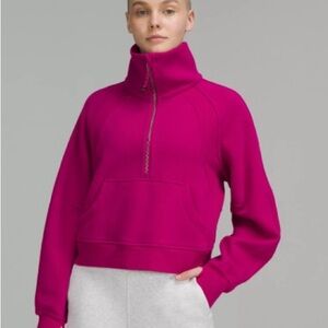 Lululemon scuba funnel neck Half-Zip Pullover